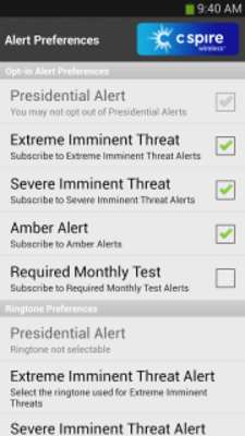 Play C Spire Emergency Alerts 