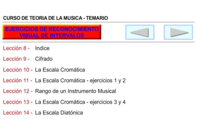 Play CURSO DE TEORIA DE LA MUSICA 