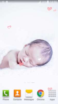 Play Cute Baby Live Wallpapers 