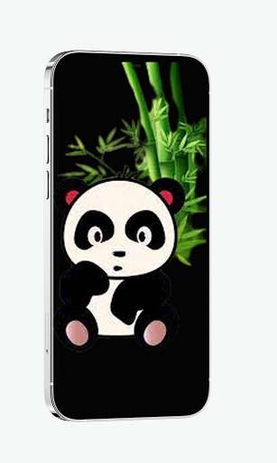 Play Cute Panda Live Wallpapers 