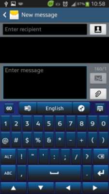 Play Dark Blue Keyboard 