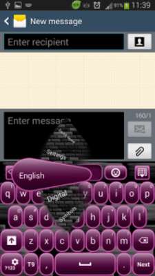 Play Dark Plum Keyboard 