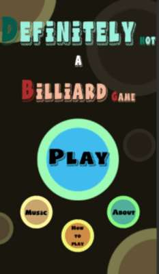 Play Definitely Not a Billiard Game 