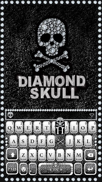 Play Diamondskull Keyboard Theme 