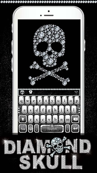 Play Diamondskull Keyboard Theme 