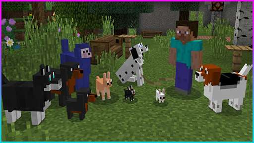 Play Dogs Mod for MCPE 