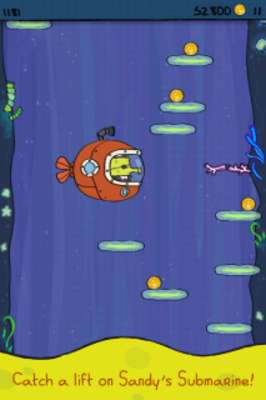 Play Doodle Jump SpongeBob SquarePants 