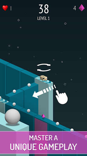 Play APK Dot Trail Adventure:Dash on the line, get the ball  and enjoy Dot Trail Adventure:Dash on the line, get the ball using 