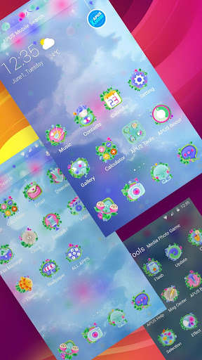 Play APK Dream Green Plant Nature--APUS Launcher theme  and enjoy Dream Green Plant Nature--APUS Launcher theme with UptoPlay com.apusapps.theme.i_flowerrain_7eba7b92da