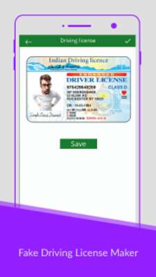 Play Driving Licence Maker Prank 