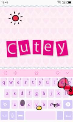 Play Emoji Keyboard-Cutey 