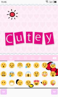 Play Emoji Keyboard-Cutey 