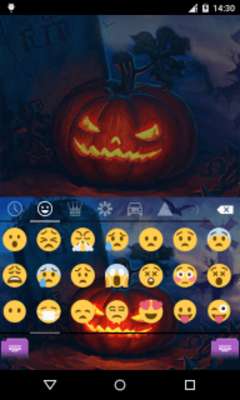 Play Emoji Keyboard： Pumpkin 