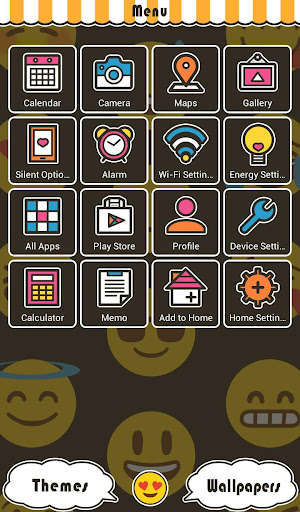 Play APK Emoji Party +HOME Theme  and enjoy Emoji Party +HOME Theme with UptoPlay jp.co.a_tm.android.plus_emoji_party