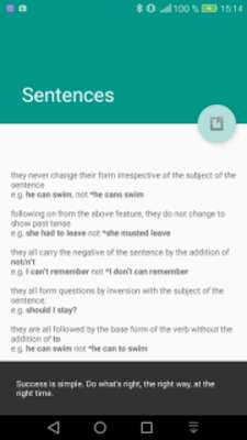 Play English basic grammar 