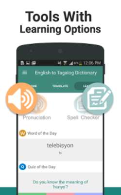 Play English to Tagalog Dictionary offline & Translator 