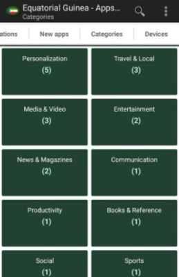 Play Equatorial Guinean apps 