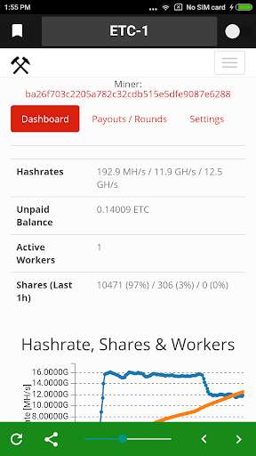 Play Ethermine Worker Monitor 