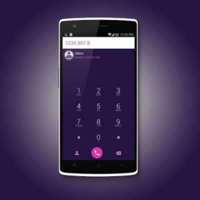 Play ExDialer Theme Material Purple 