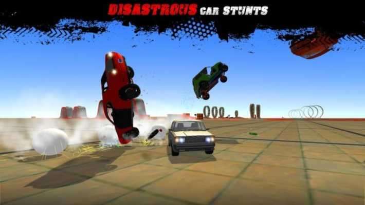 Play Extreme Car Stunts Classic : Demolition Wreckfast 