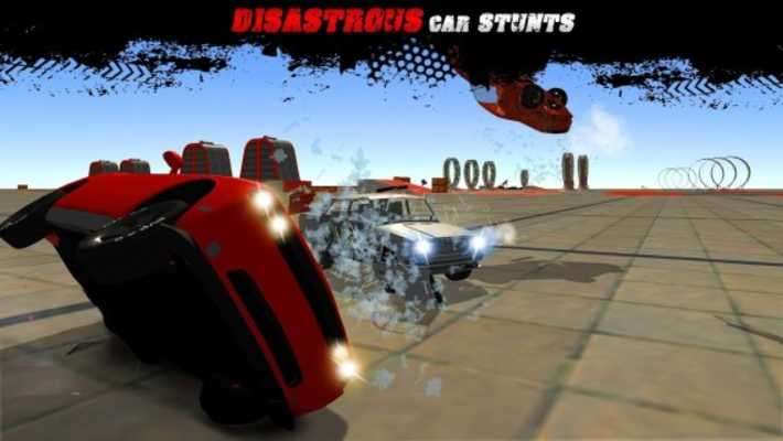 Play Extreme Car Stunts Classic : Demolition Wreckfast 