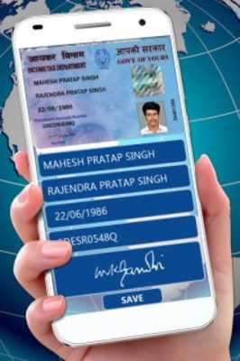 Play Fake Pan Card ID Maker 