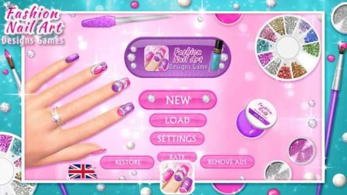 Play Fashion Nail Art Designs Game 