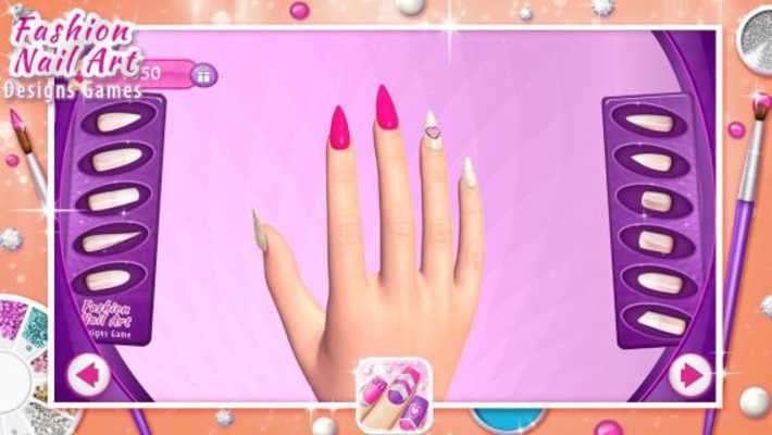 Play Fashion Nail Art Designs Game 