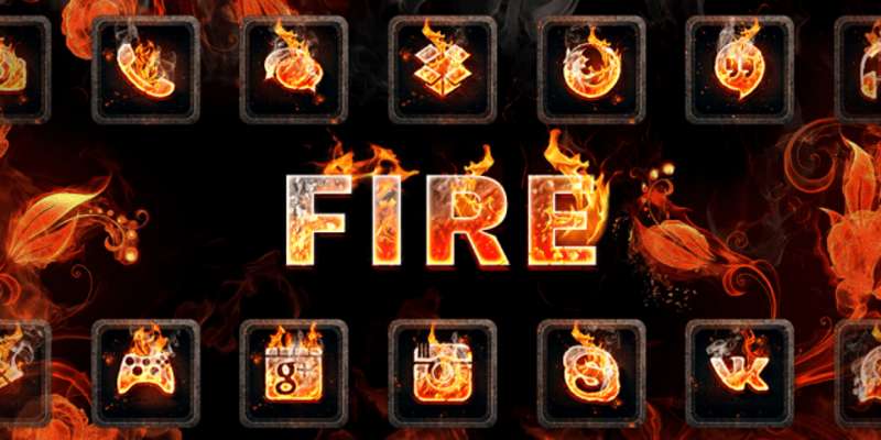 Play Fire - Solo Launcher Theme 