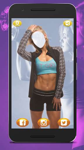 Play APK Fitness Girl Suit Photo Editor  and enjoy Fitness Girl Suit Photo Editor with UptoPlay com.MJ.Fitness.Girl.Suit.Photo.Editor