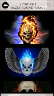 Play Flaming Skull Keyboards 