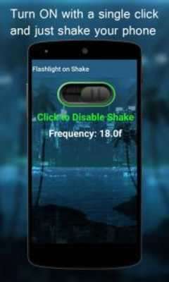 Play Flashlight on Shake 