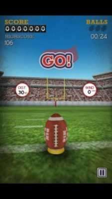 Play Flick Kick Field Goal 