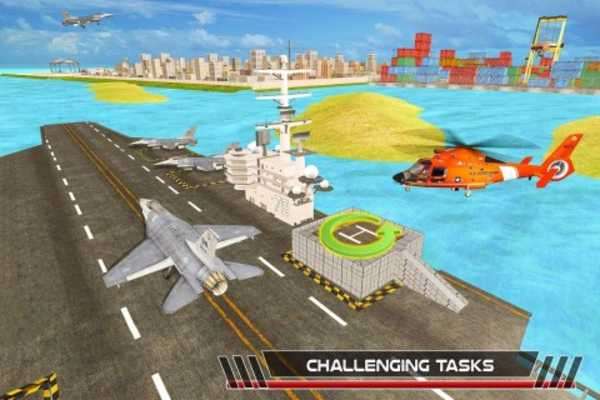 Play Flying Helicopter Borne: Chopper Games 2018 