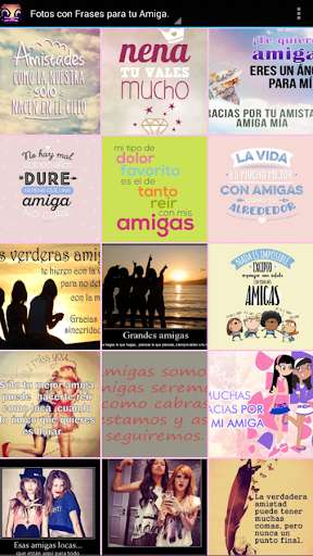 Play APK Fotos con Frases para tu Amiga  and enjoy Fotos con Frases para tu Amiga with UptoPlay com.diegoapps.fotosconfrasesparatuamiga