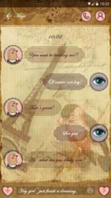 Play (FREE) GO SMS AMANDA THEME 