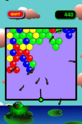 Play Frogspawn bubble shooter 