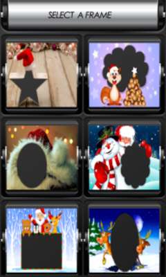 Play Funny Christmas Photo Frames 