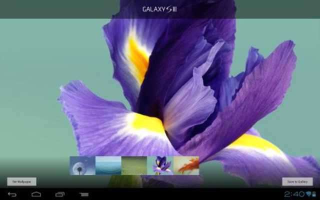 Play Galaxy SIII Wallpapers 