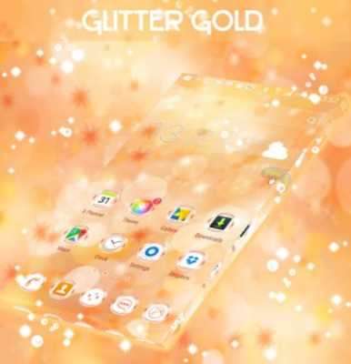 Play Glitter Gold Launcher 