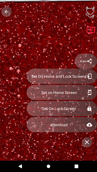 Play Glitter Live Wallpapers 