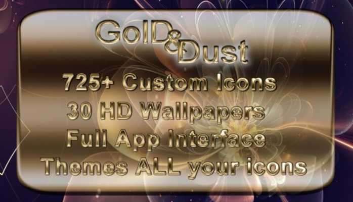 Play Gold&Dust Icon Pack 