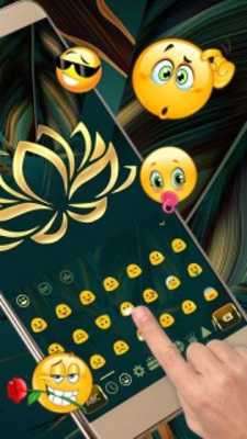 Play Gold Keyboard For Mate 10 