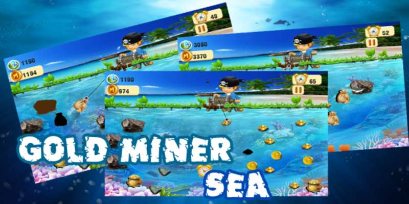 Play Gold Miner Ocean 