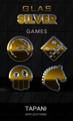 Play Gold silver glas icon pack 3D 