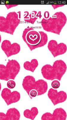 Play GO Locker Pink Hearts 