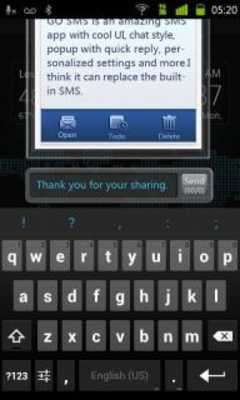 Play GO SMS Pro IDCard Popup Theme 