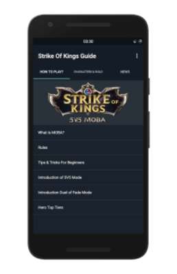 Play Guide for Strike Of Kings 