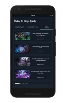 Play Guide for Strike Of Kings 