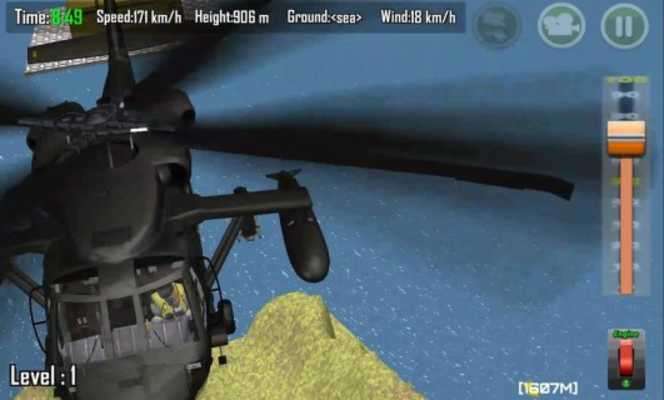 Play Gunship Carrier Helicopter 3D 